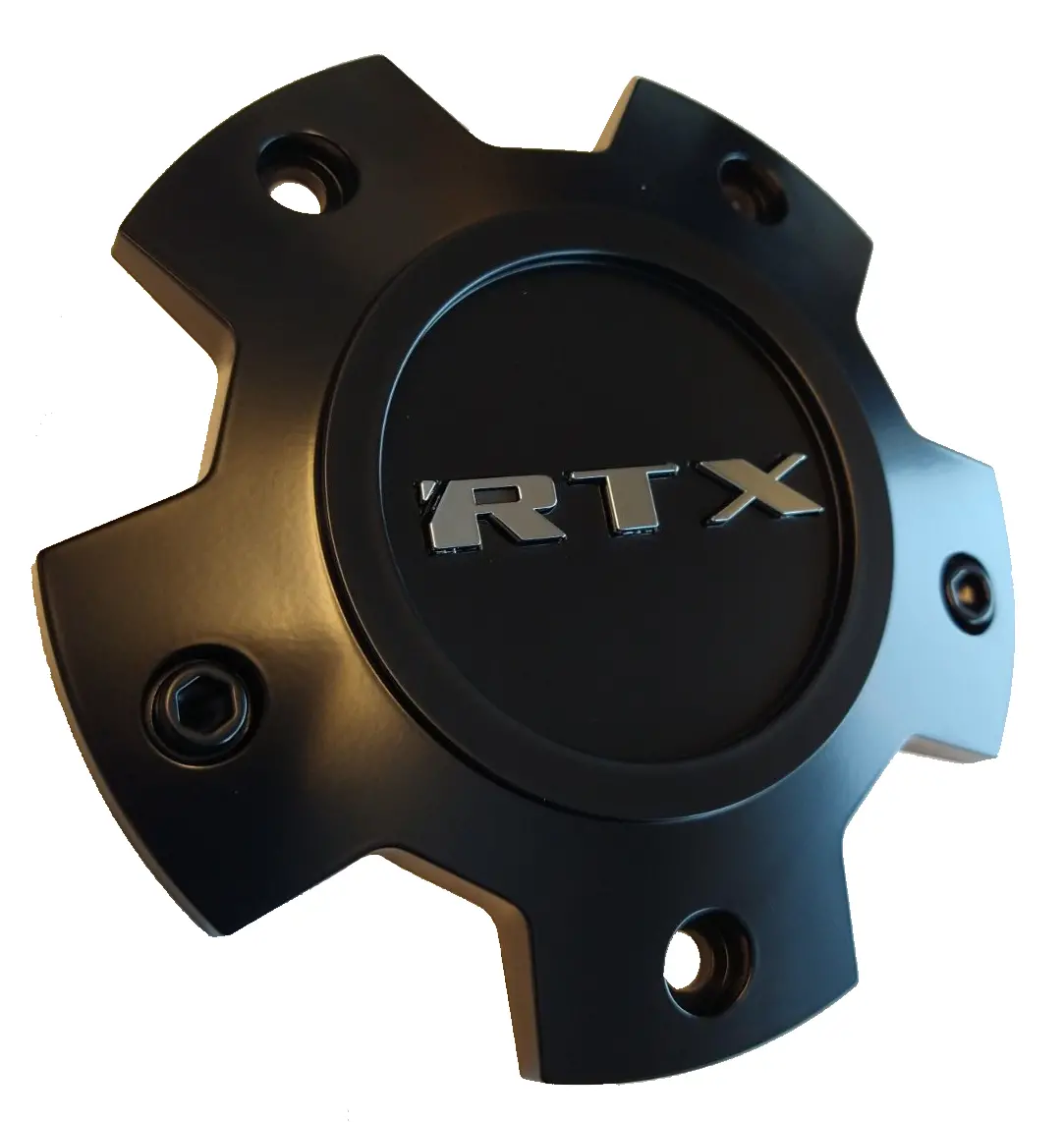 Cap Satin Black Rtx Chrome Adventure 5X160 (3) M6xl10 1