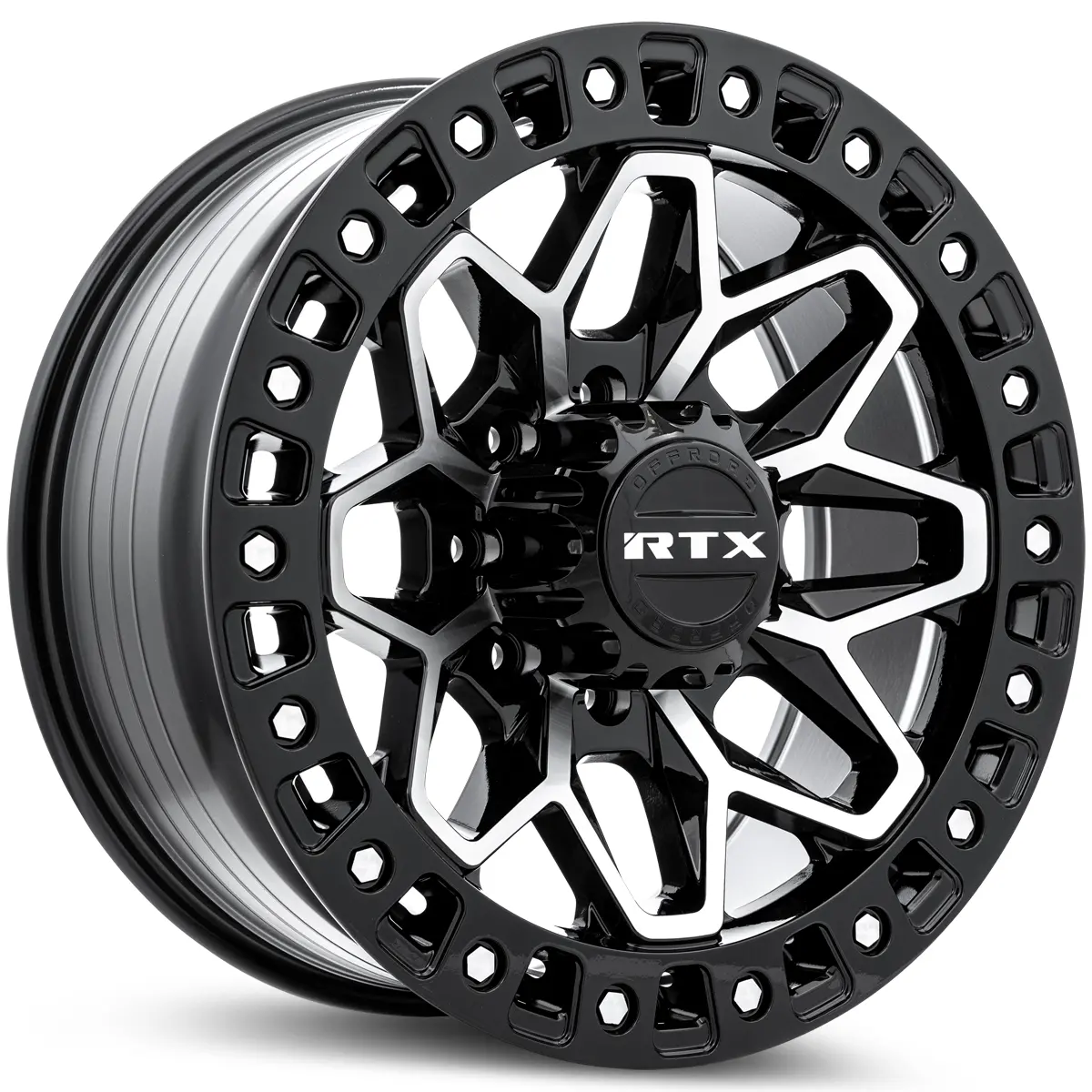 Zion 20X9 8X180 Et20 Cb125.1 Gloss Black Machined 1