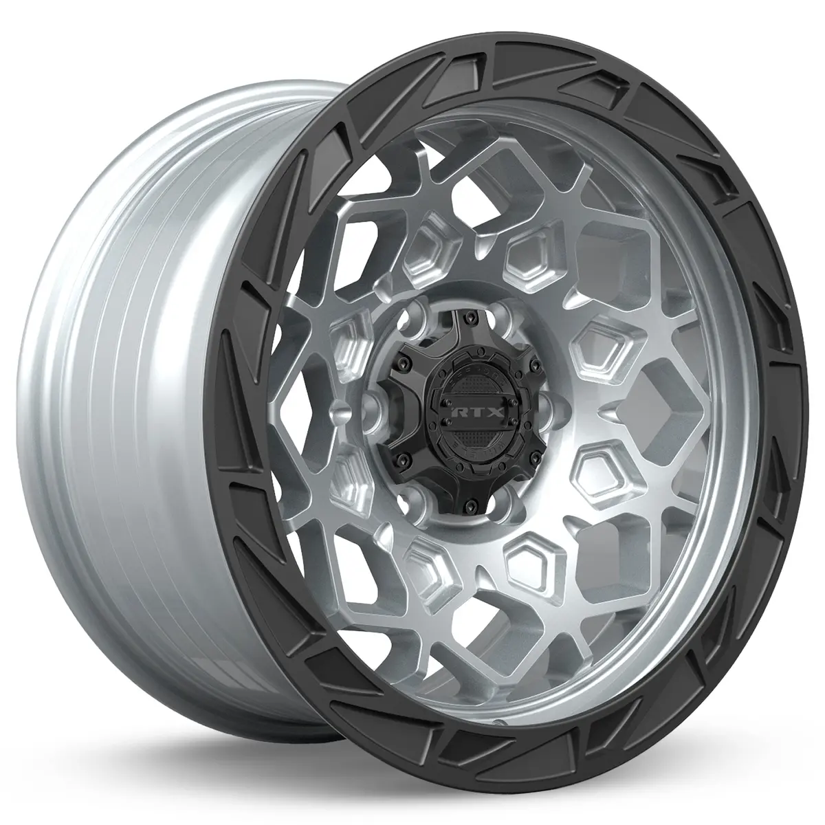 Spade 18X9 6X139.7 Et10 Cb106.1 Hyper Silver Black Lip 1