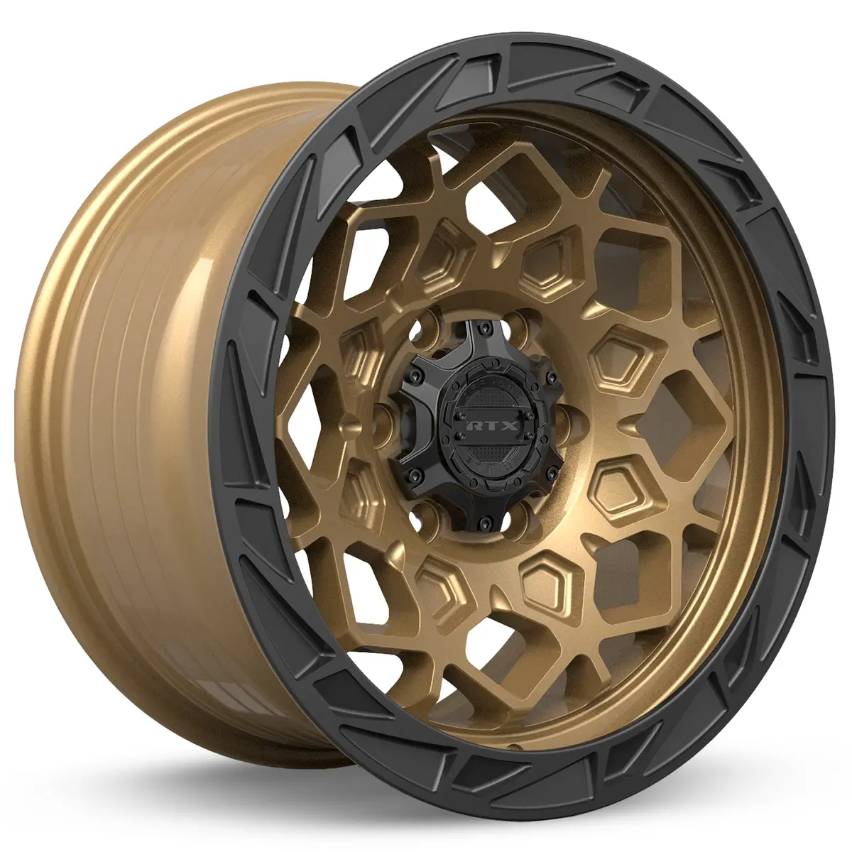 Spade 18X9 6X139.7 Et10 Cb106.1 Satin Bronze Black Lip 1