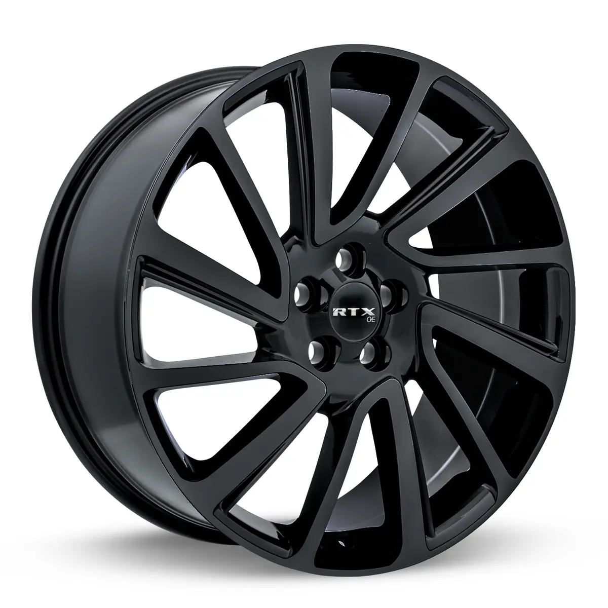 Sterling 20X8.5 5X108 Et45 Cb63.4 Satin Black 1