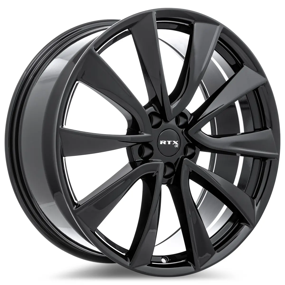 Ts01 18X8.5 5X114.3 Et35 Cb64.1 Gloss Black 1