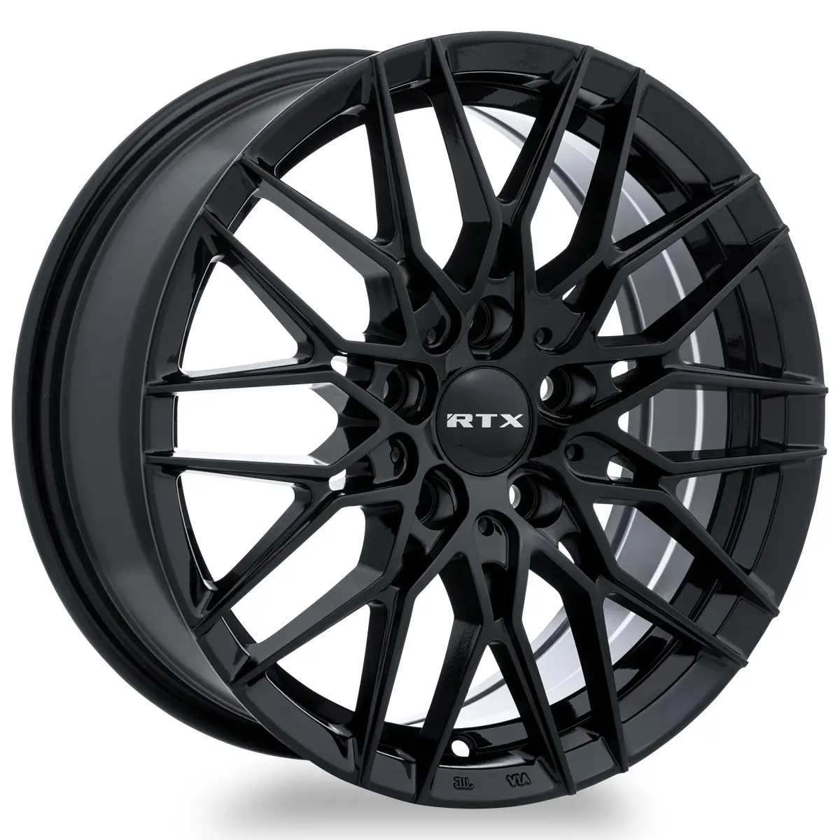 V20 16X7 5X114.3 Et40 Cb73.1 Gloss Black 1