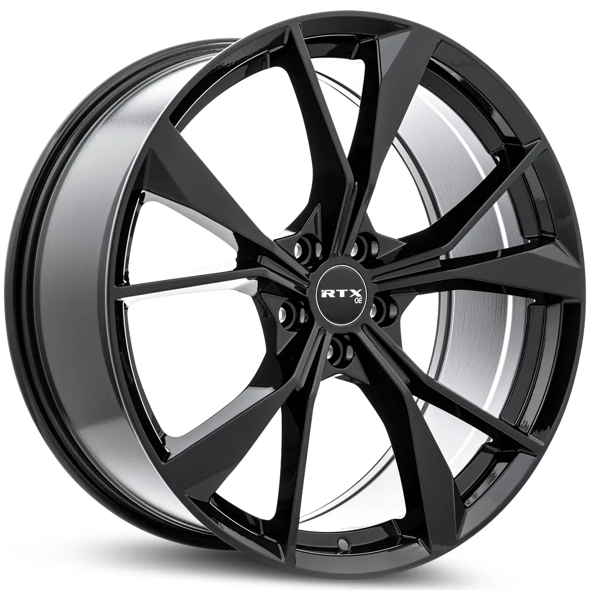 Vw01 20X8.5 5X112 Et38 Cb571 Gloss Black 1