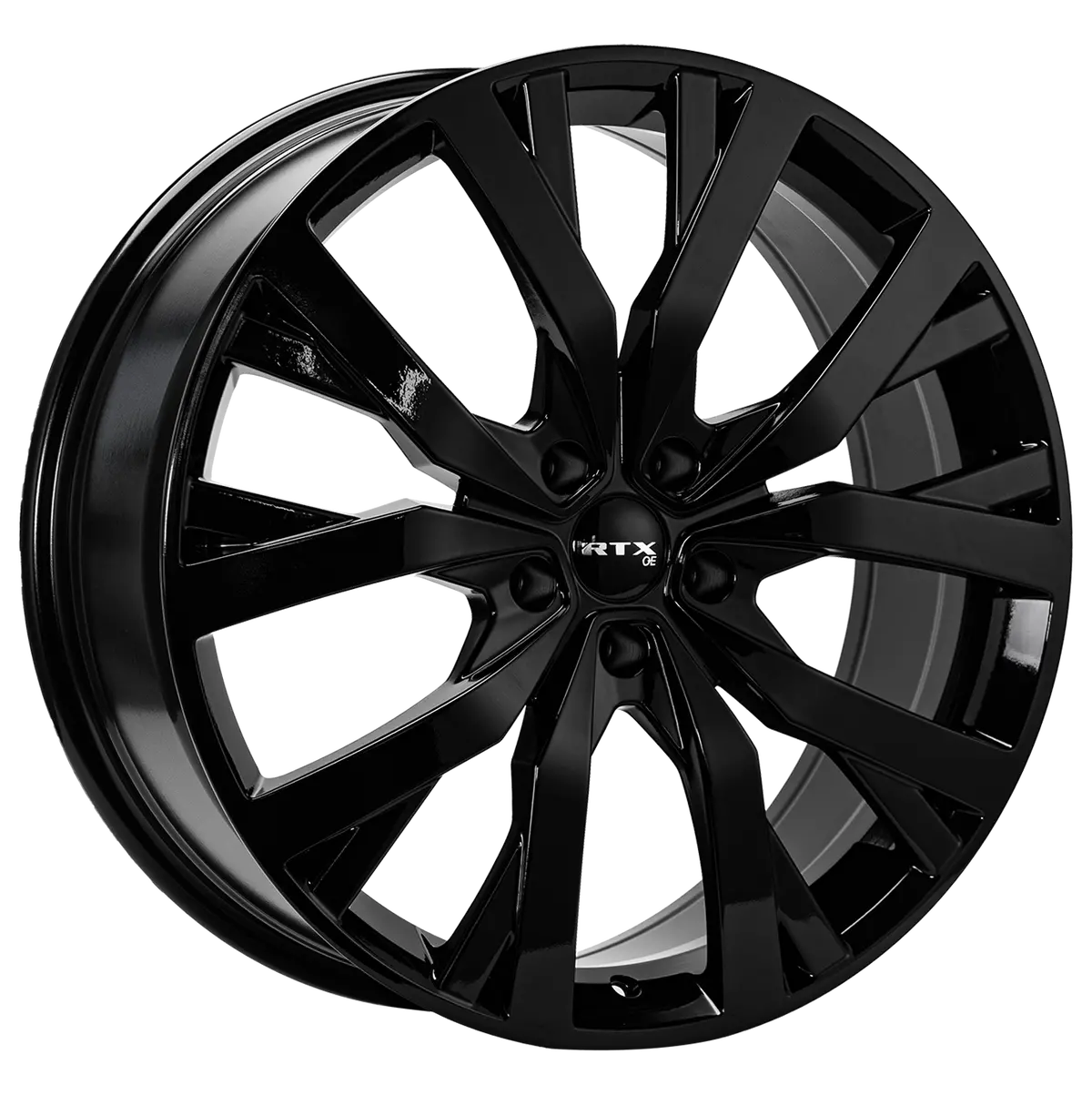 Vw02 18X8 5X112 Et35 Cb57.1 Gloss Black 1