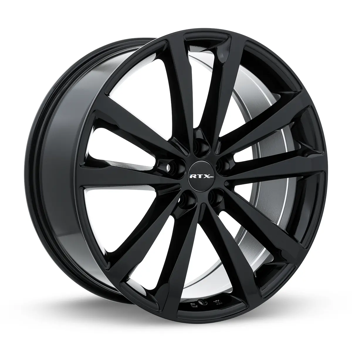 Whitley 18X8 5X108 Et35 Cb63.4 Gloss Black 1