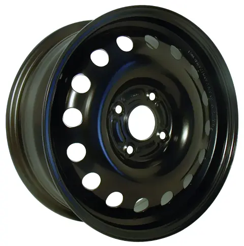 Steel Wheel 15X6 4X108 Et48 Cb63.4 Black 1