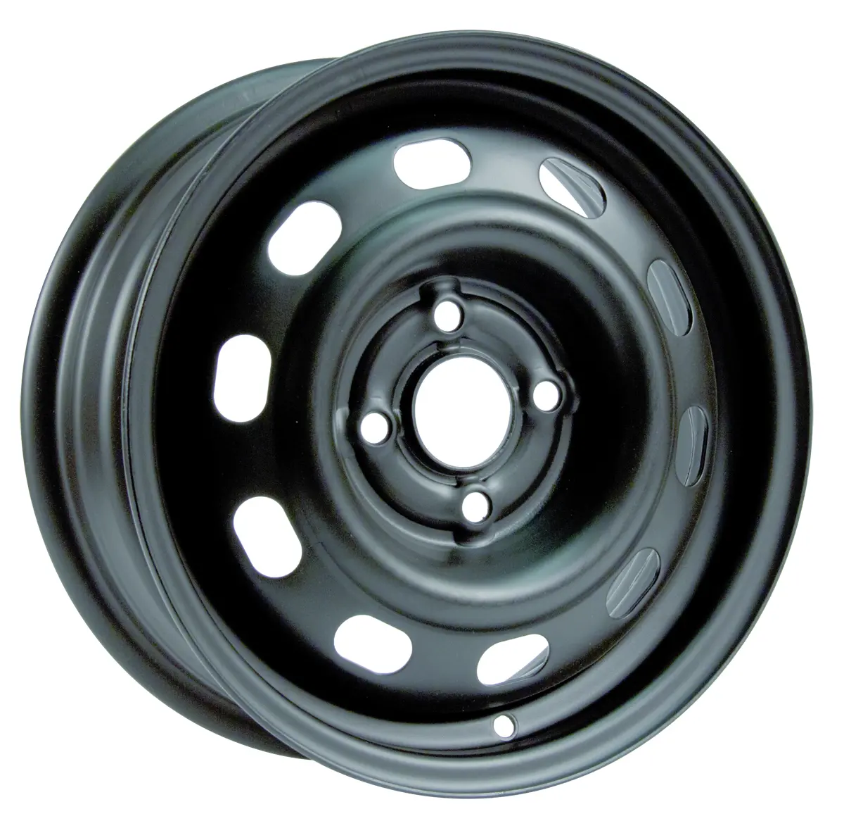 Steel Wheel 14X5.5 4X100 Et45 Cb56.1 Black 1
