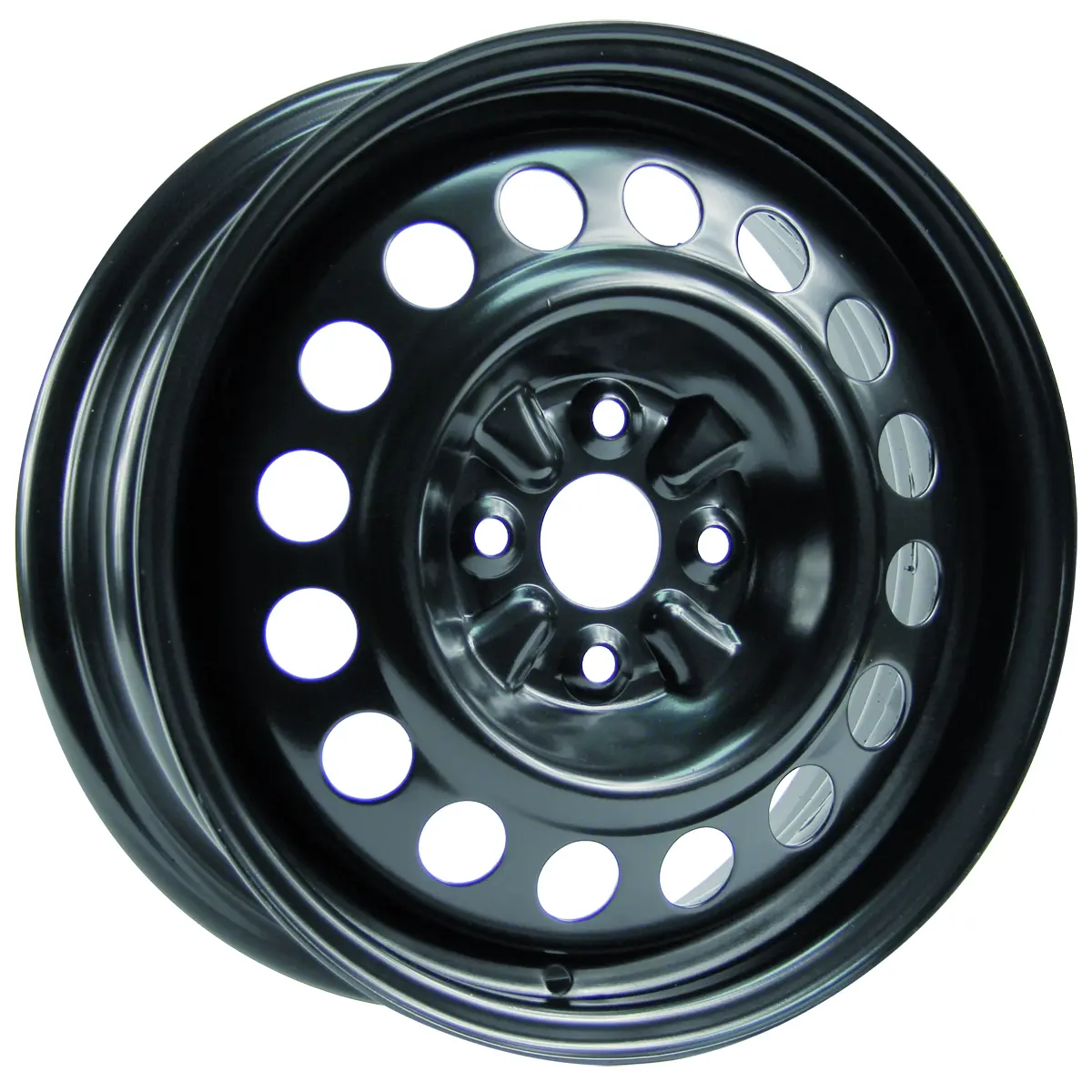 Steel Wheel 15X5.5 4X100 Et45 Cb54.1 Black 1