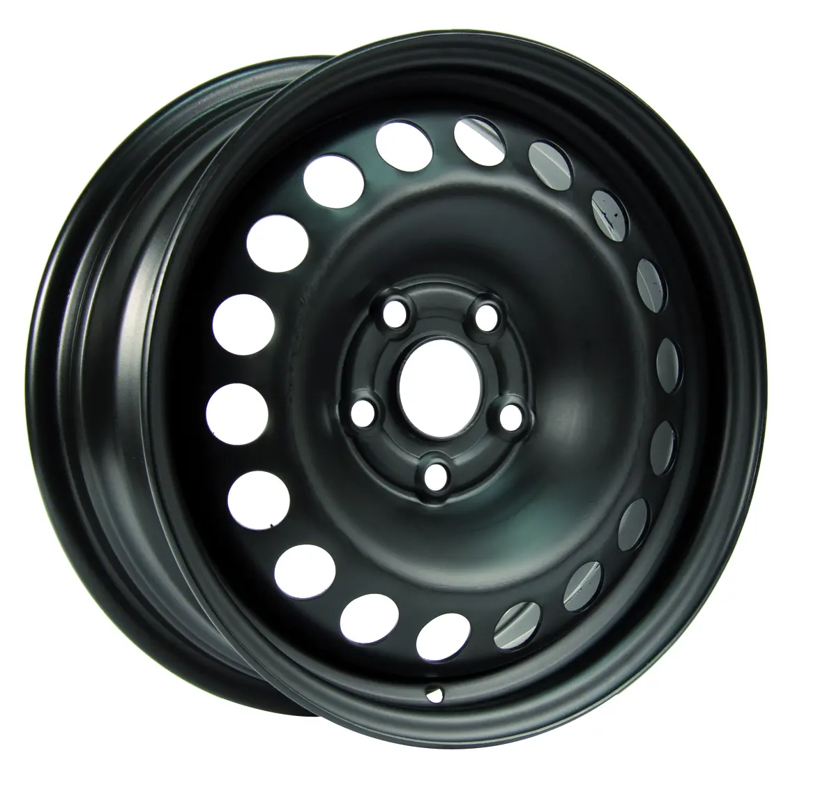 Steel Wheel 15X6.5 5X105 Et39 Cb56.6 Black 1