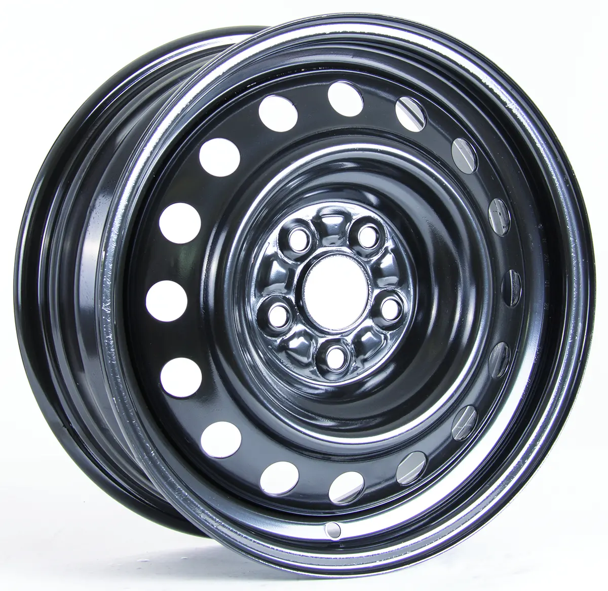Steel Wheel 15X6 5X100 Et40 Cb54.1 Black 1