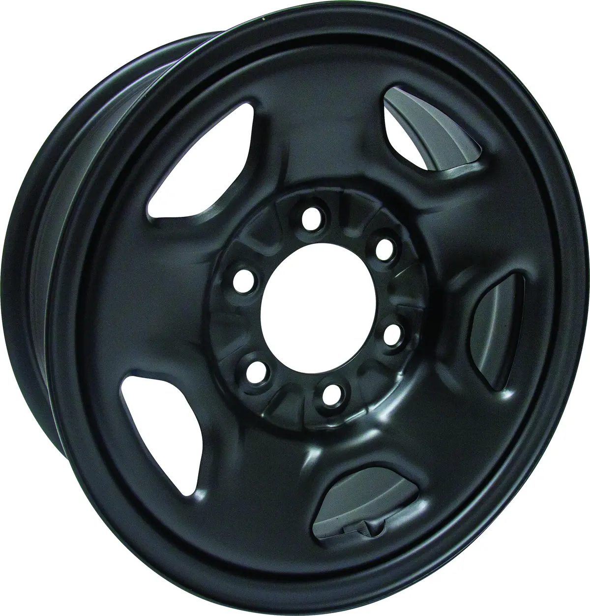 Steel Wheel 16X6.5 6X139.7 Et25 Cb100.6 Black 1