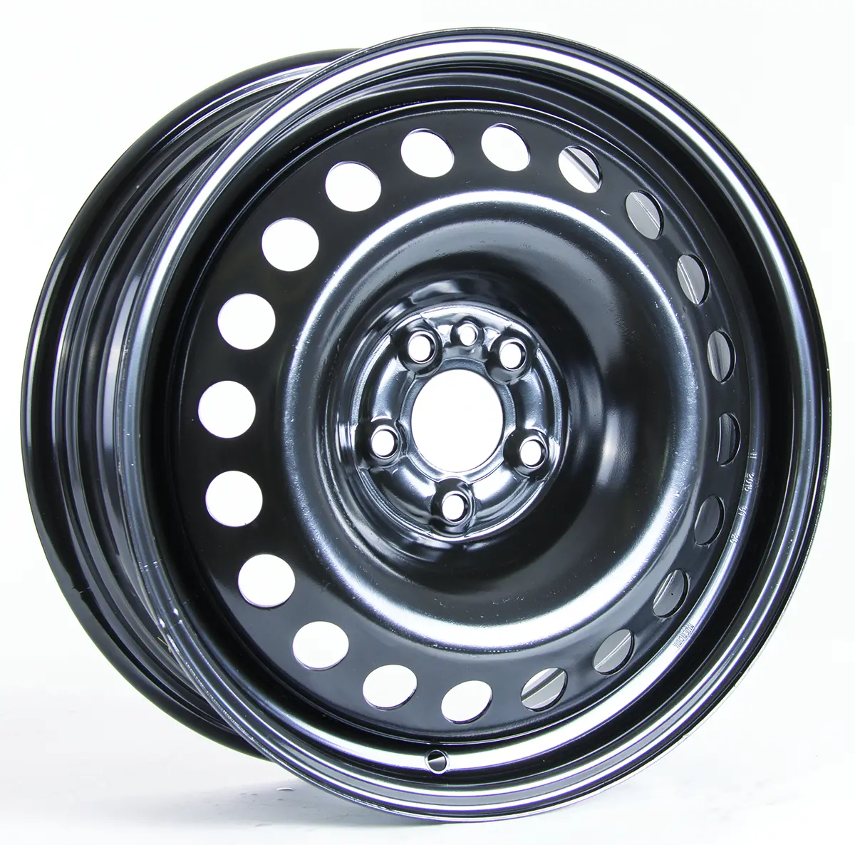 Steel Wheel 16X6 5X98 Et36 Cb58.1 Black 1