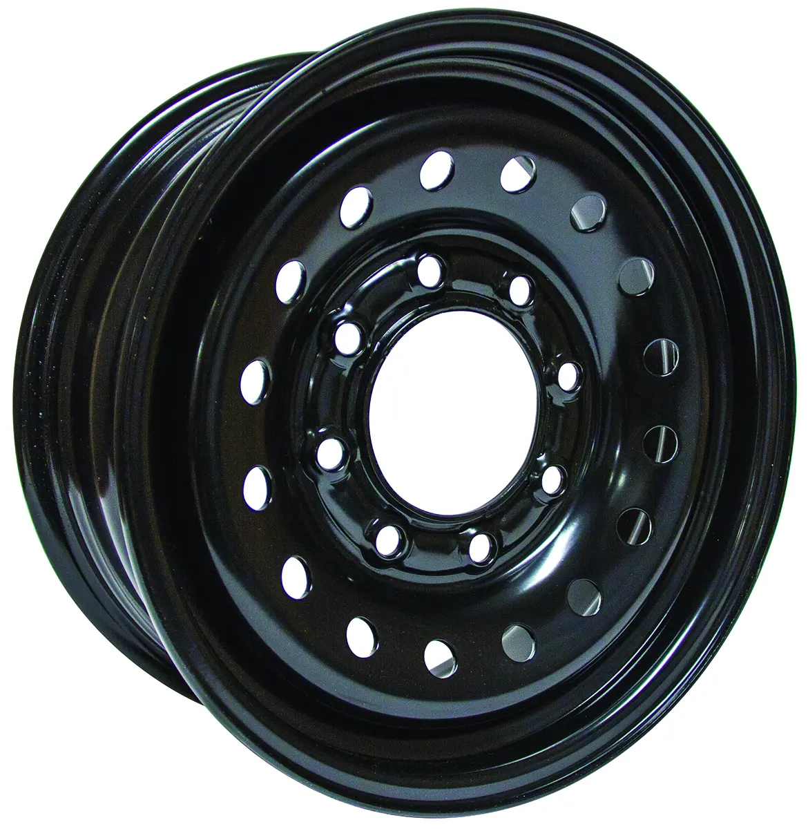 Steel Wheel 16X6.5 8X165.1 Et28 Cb117 Black 1