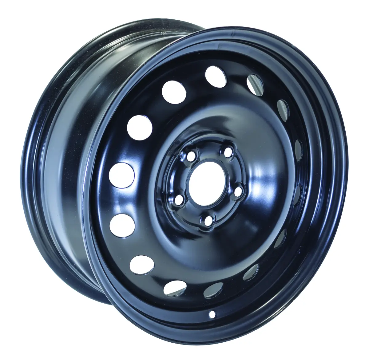Steel Wheel 17X7 5X112 Et42 Cb66.6 Black 1