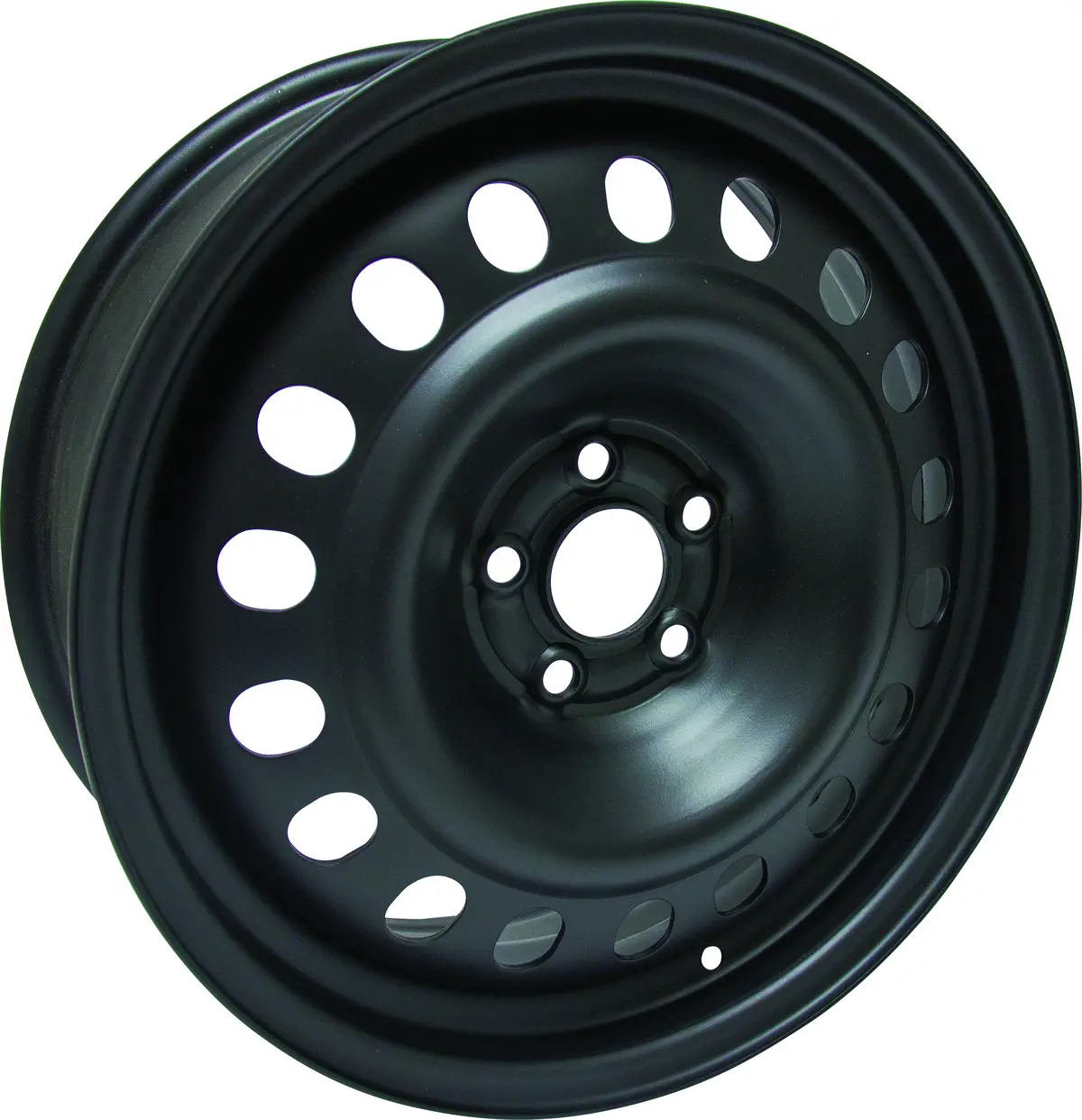 Steel Wheel 17X6.5 5X100 Et40 Cb57.1 Black 1