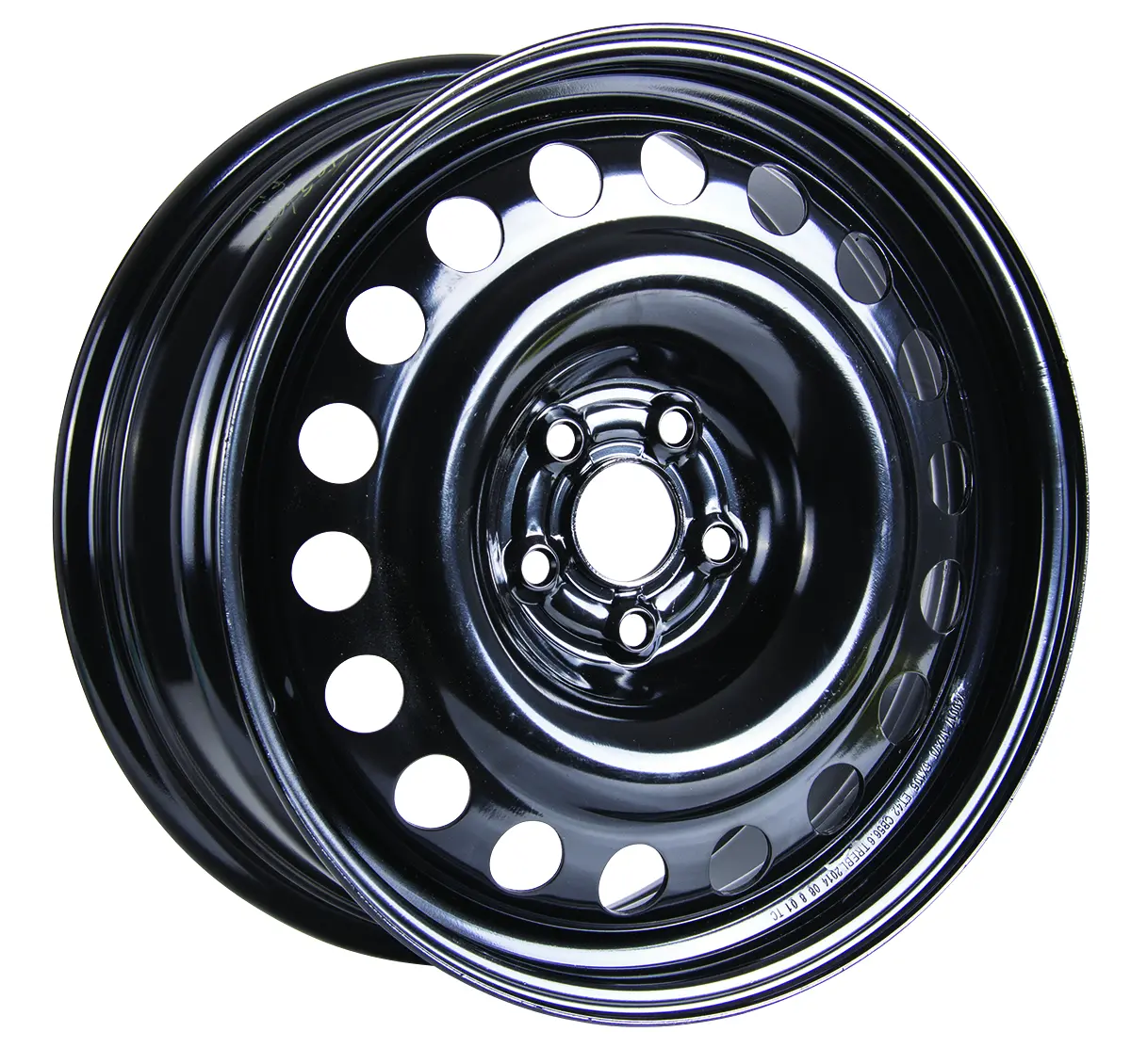 Steel Wheel 17X7 5X105 Et42 Cb56.6 Black 1