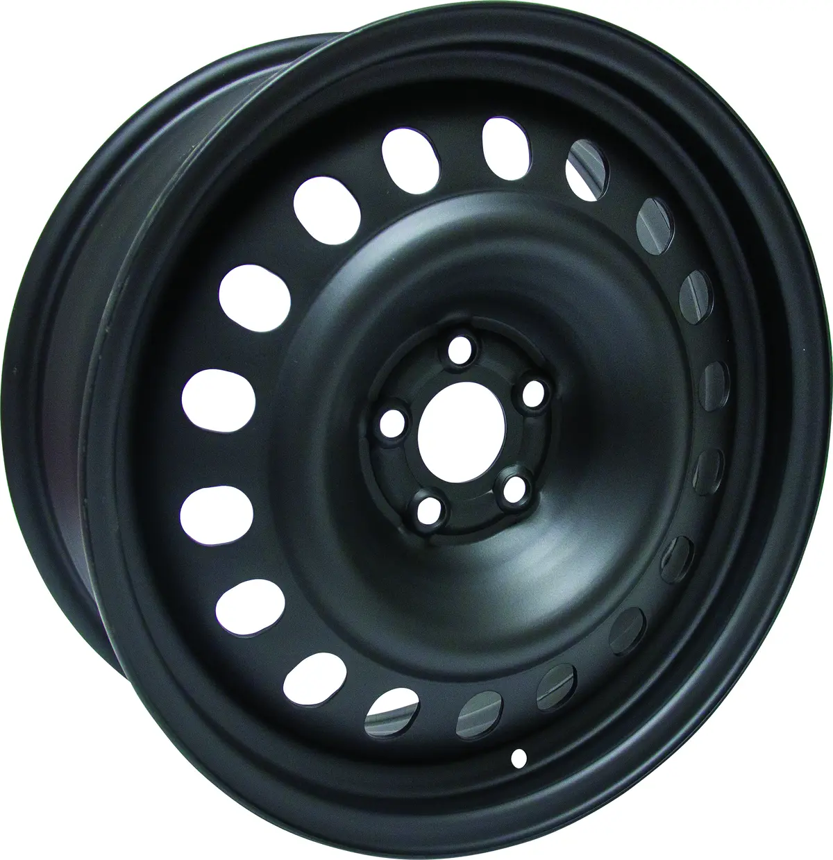 Steel Wheel 17X6.5 5X98 Et35 Cb58.1 Black 1