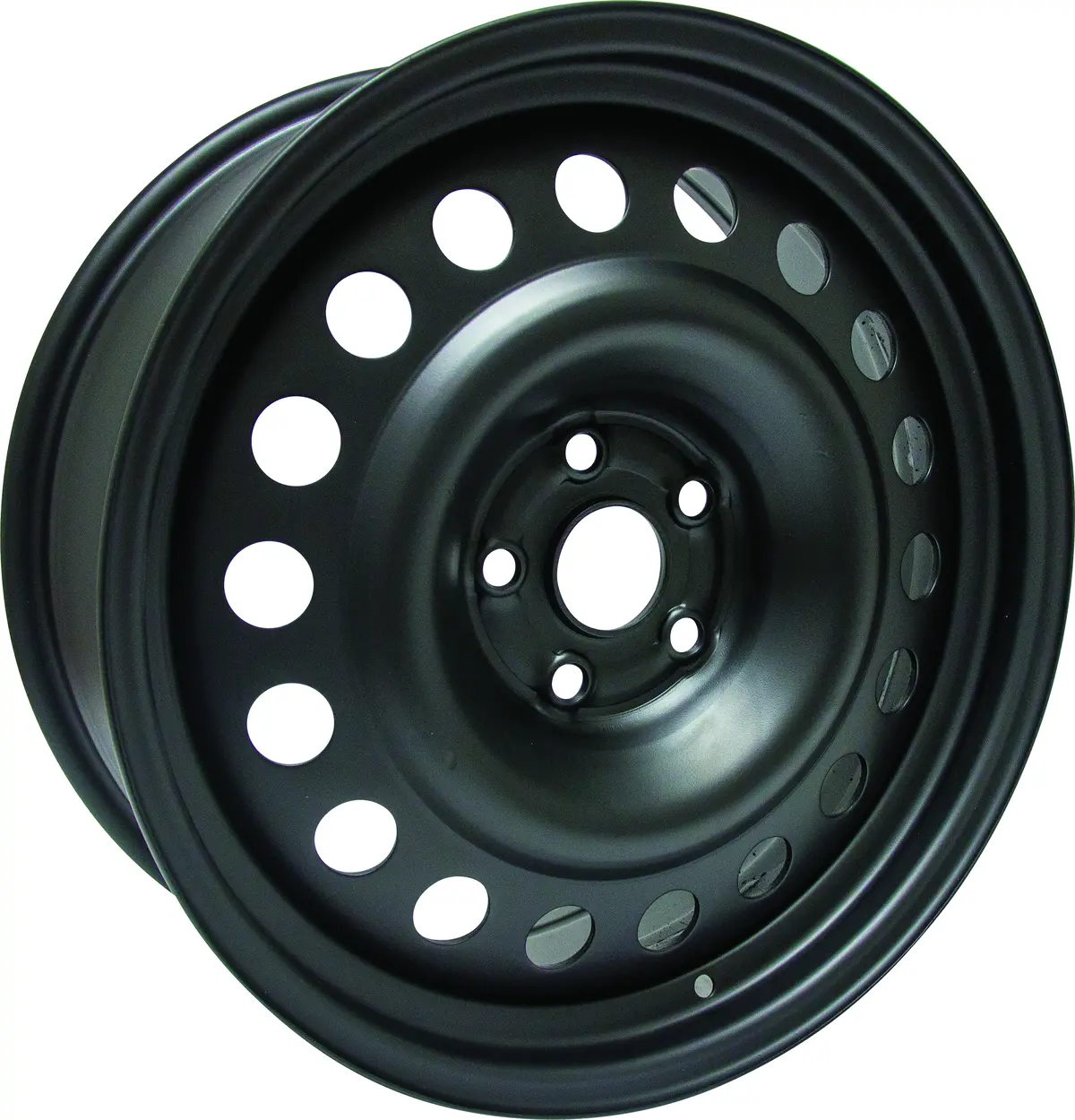 Steel Wheel 18X7.5 5X112 Et45 Cb57.1 Black 1