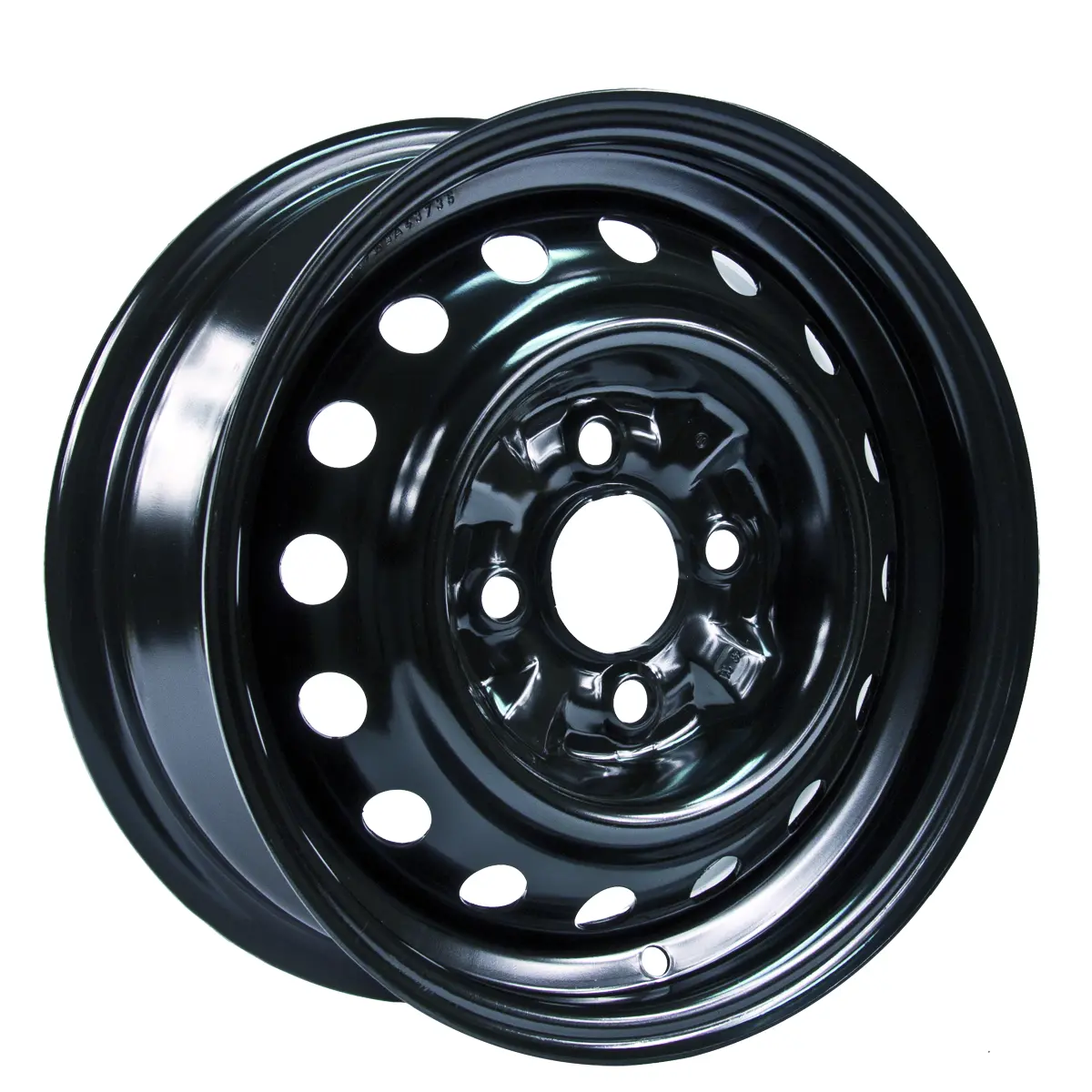 Steel Wheel 13X5 4X100 Et40 Cb59.1 Black 1