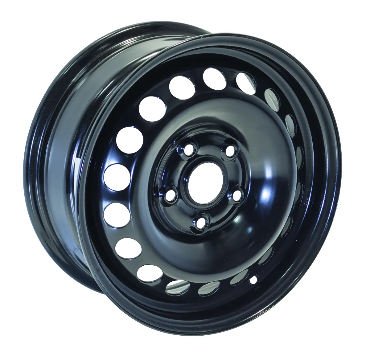 Steel Wheel 15X6 5X112 Et47 Cb57.1 Black 1