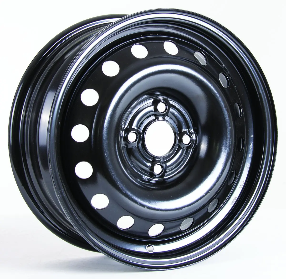 Steel Wheel 15X6 4X100 Et45 Cb57.1 Black 1