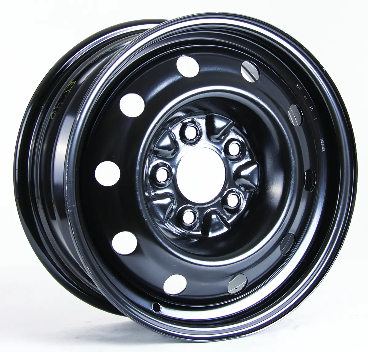 Steel Wheel 15X6.5 5X114.3 Et40 Cb71.5 Black 1