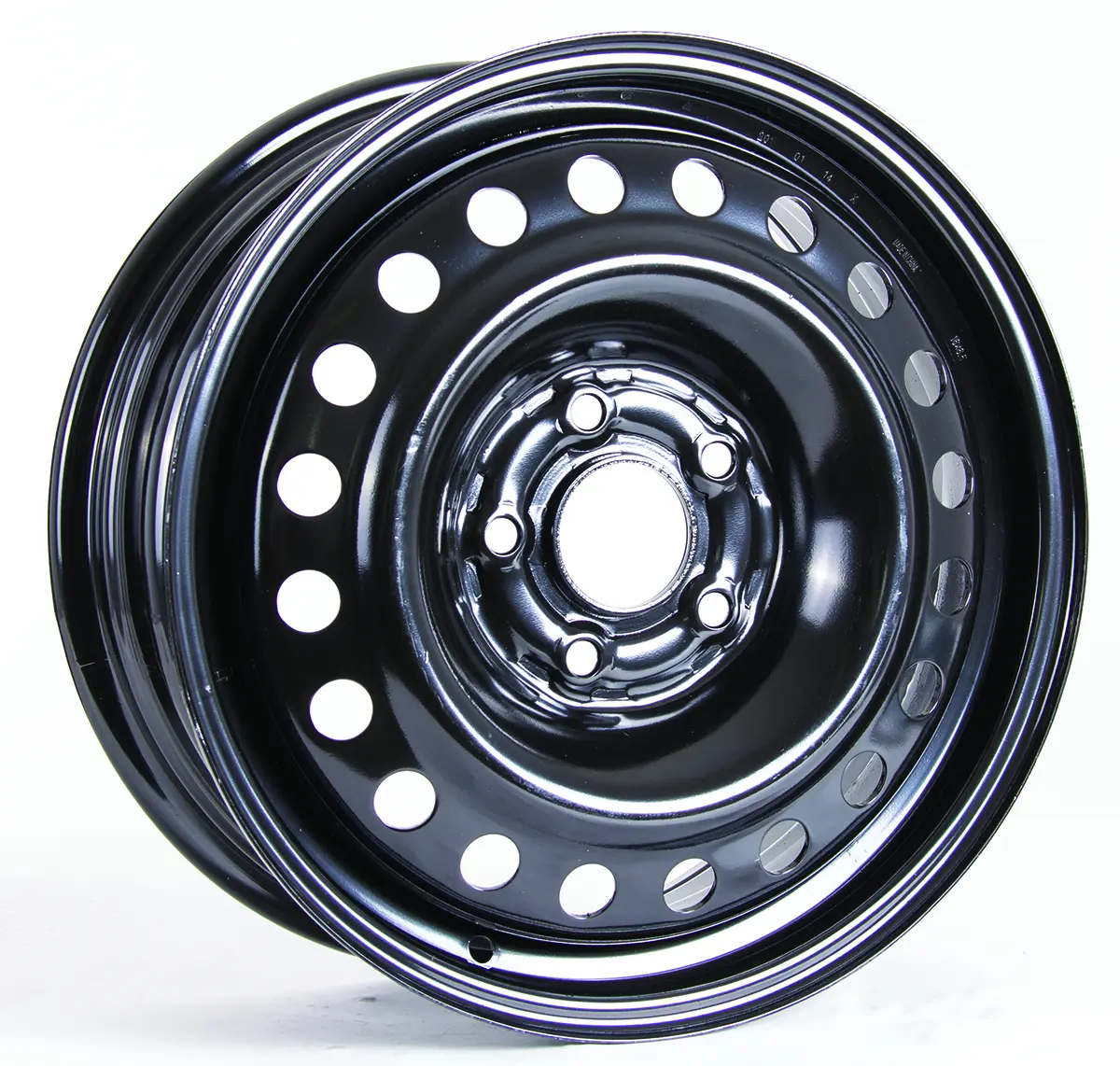 Steel Wheel 16X6.5 5X114.3 Et40 Cb64.1 Black 1