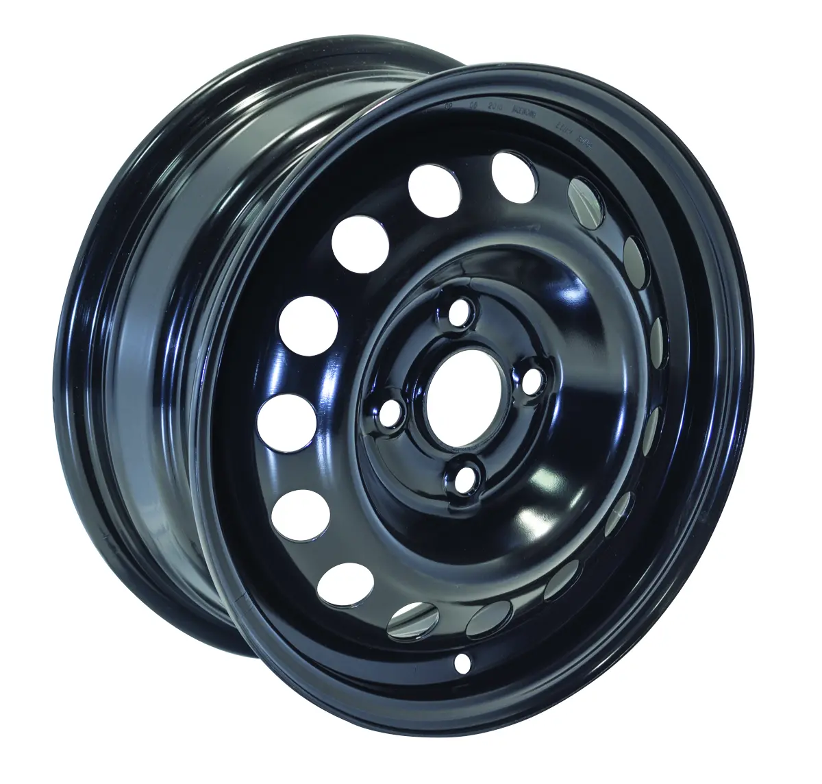 Steel Wheel 14X5.5 4X100 Et45 Cb57.1 Black 1
