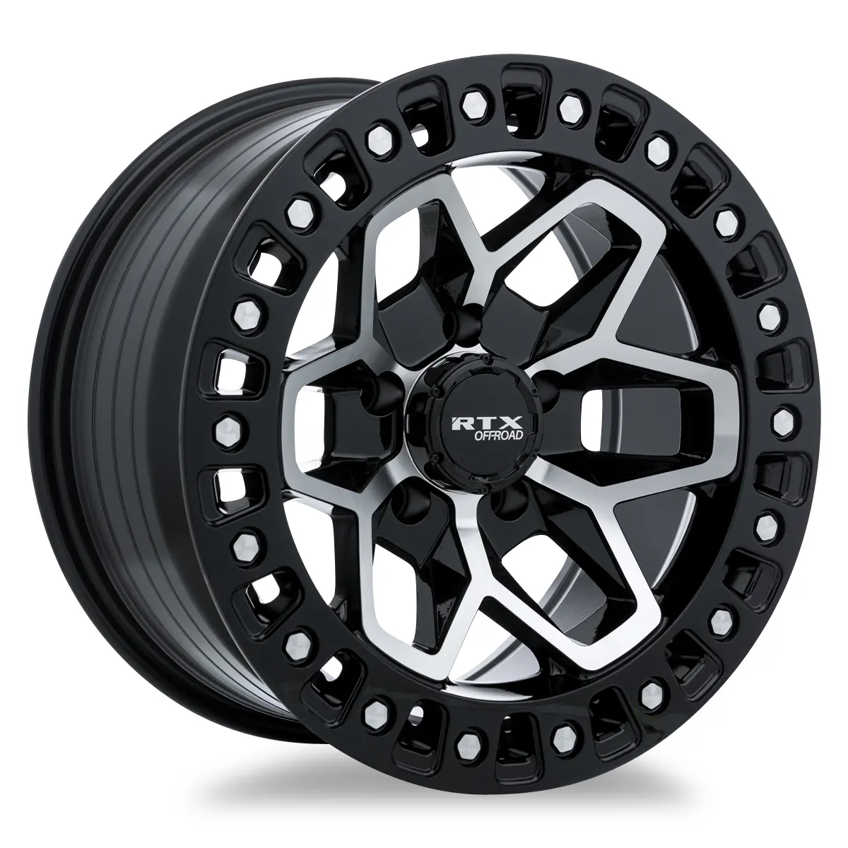 Zion 17X9 6X114.3 Et15 Cb66.1 Gloss Black Machined 1
