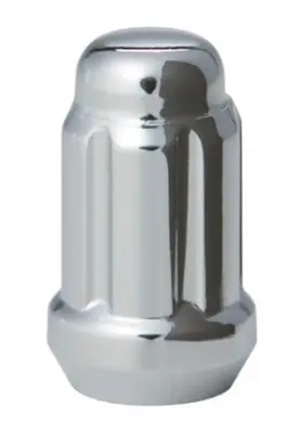 100 6 Spline Lug Nut 34Mm 14X1.5 Chrome 1