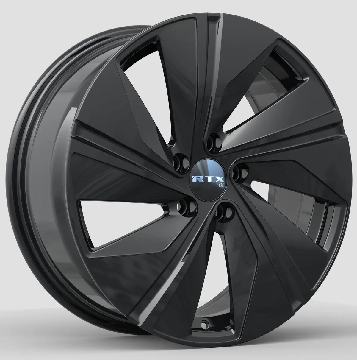 Vw03 18X7.5 5X112 Et45 Cb57.1 Gloss Black 1