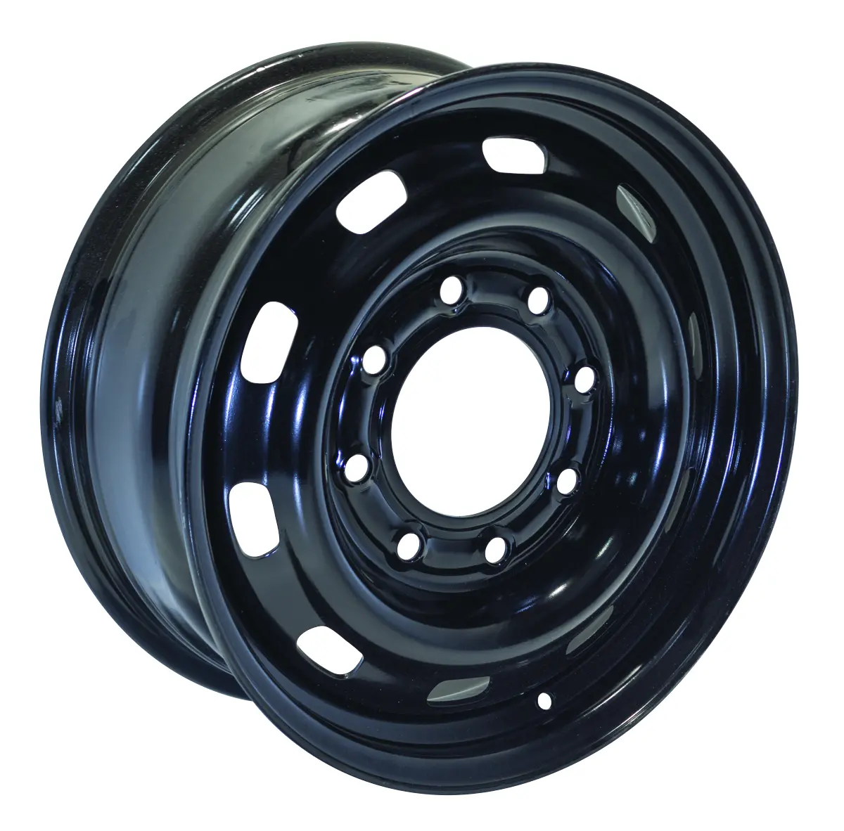 Steel Wheel 17X7 8X180 Et30 Cb124.1 Black 1
