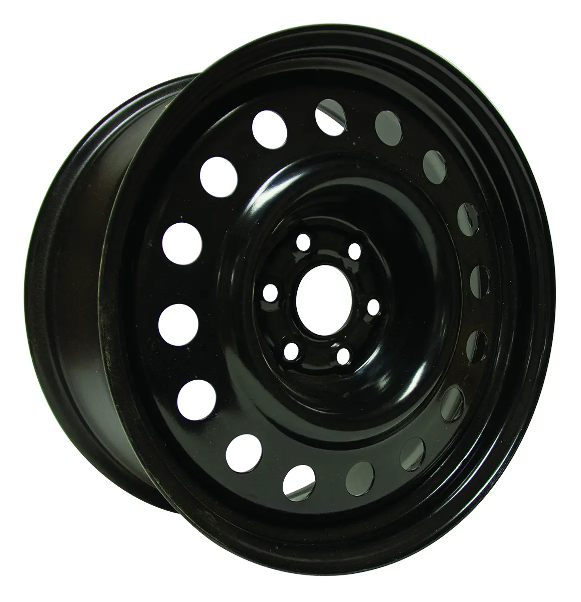 Steel Wheel 18X8 6X120 Et35 Cb67.1 Black 1