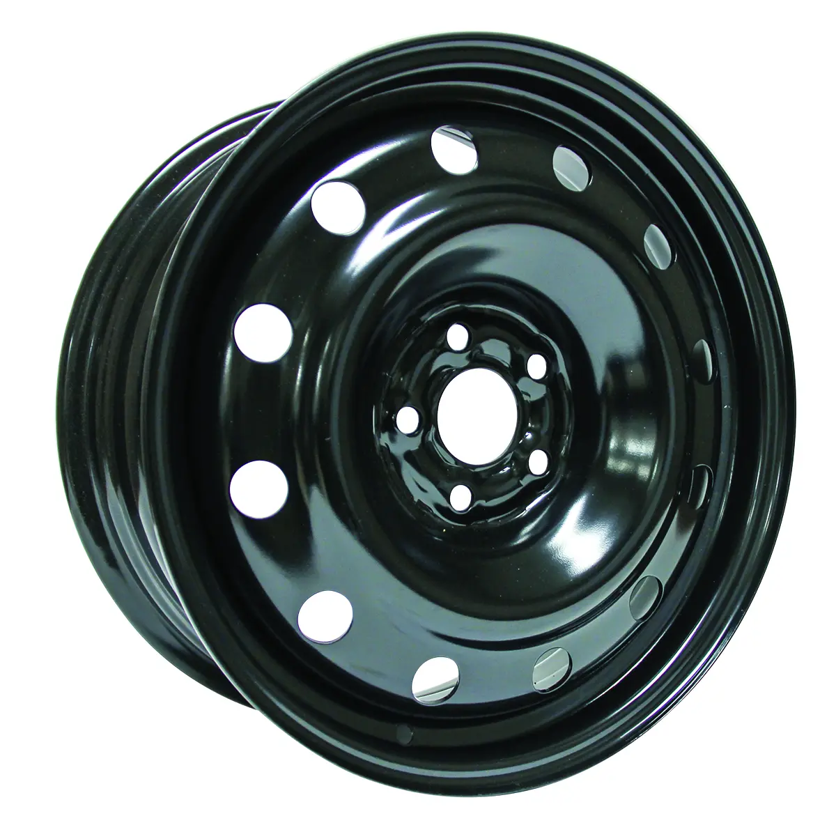 Steel Wheel 16X6.5 5X100 Et44 Cb57.1 Black 1