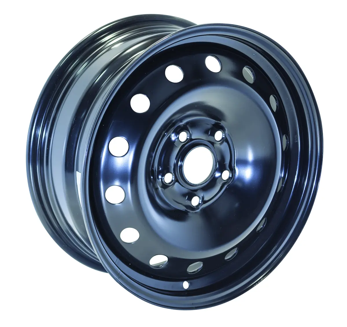 Steel Wheel 16X6.5 5X112 Et50 Cb57.1 Black 1