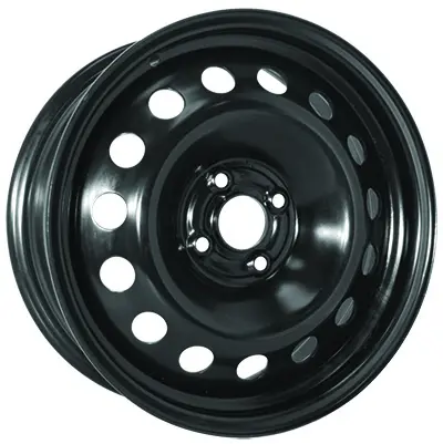 Steel Wheel 16X6.5 4X100 Et42 Cb56.6 Black 1
