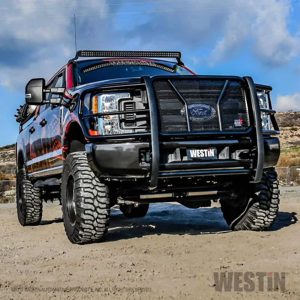 Hdx Modular Winch Grille Guard 23-25 Super Duty 1