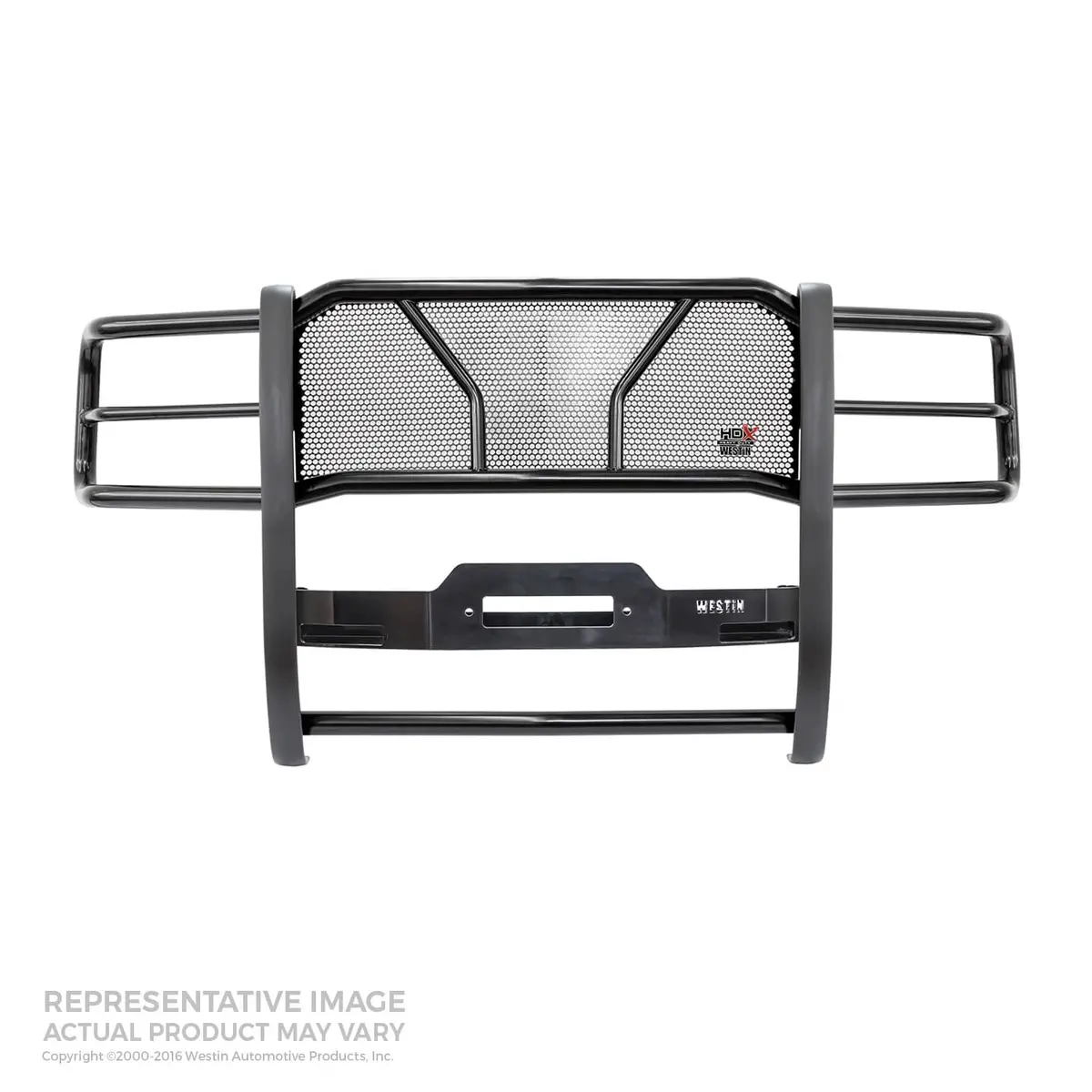 Westin Black Grille Guard ; 17-19 Super Duty With Winch Mount 1