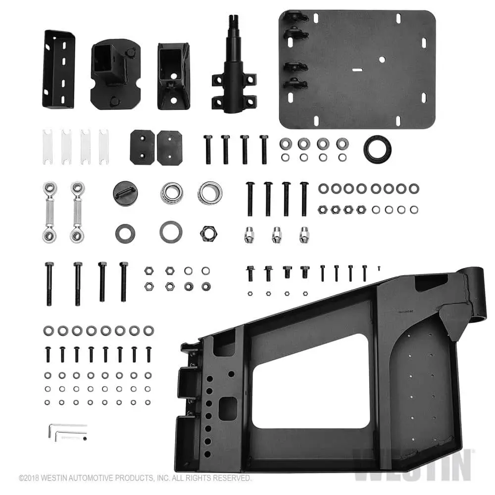 Tire Carrier Kit 07-18 Wrang.Jk 1