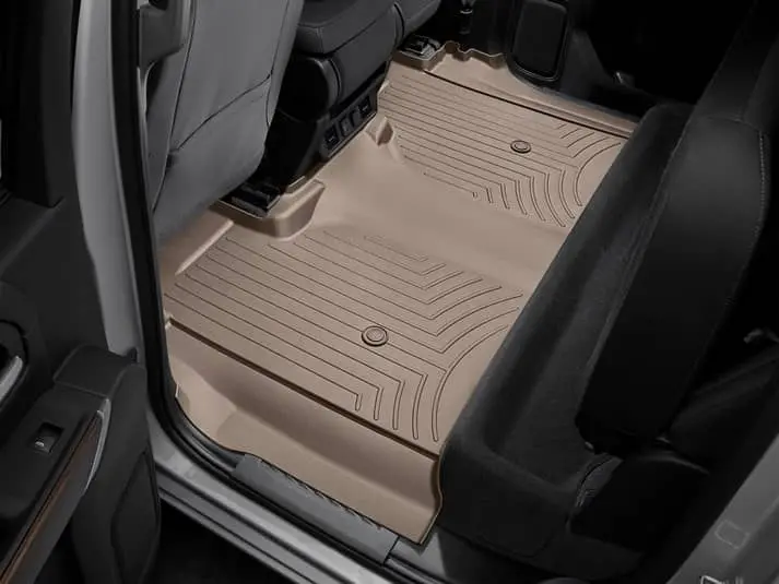 Floorliner™ Digitalfit®; Tan; Rear; 1