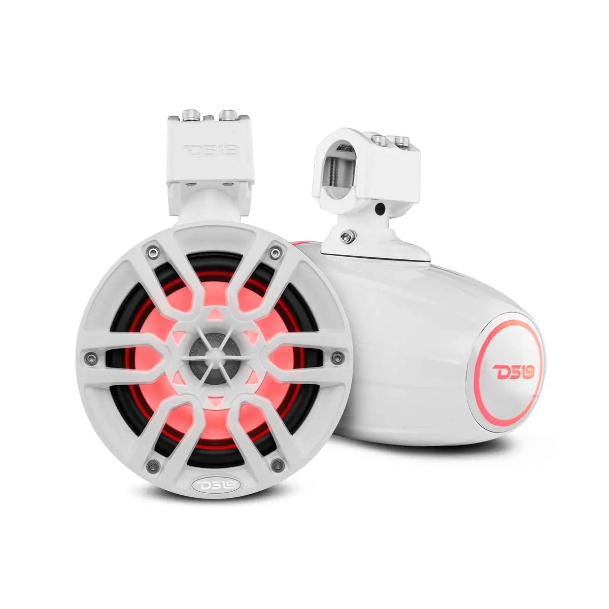 6.5" Speakers| 100 Watts Rms | Rgb Led Ights | White 1