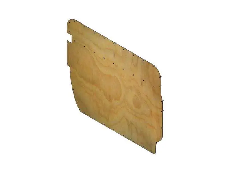 Passenger Sliding Door Plywood Liner Kit 07-24 Sprinter High Roof 1