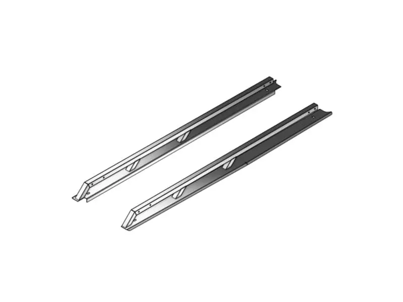 Aluminum Rail Caps Dodge Ram 09-18 1500 / 10-26 2500/3500 6.5' 1