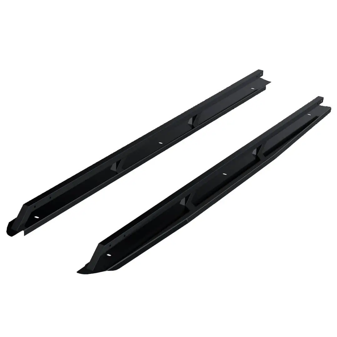 Carbon Black Aluminum Rail Caps 17-22 S/Duty 8' 1