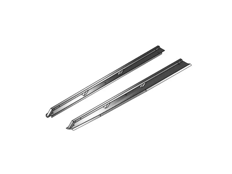 Aluminum Rail Caps 17-22 S/Duty 8' 1