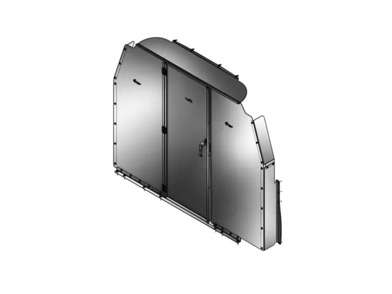 Solid Fixed Partition 03-25 Express/Savana 1
