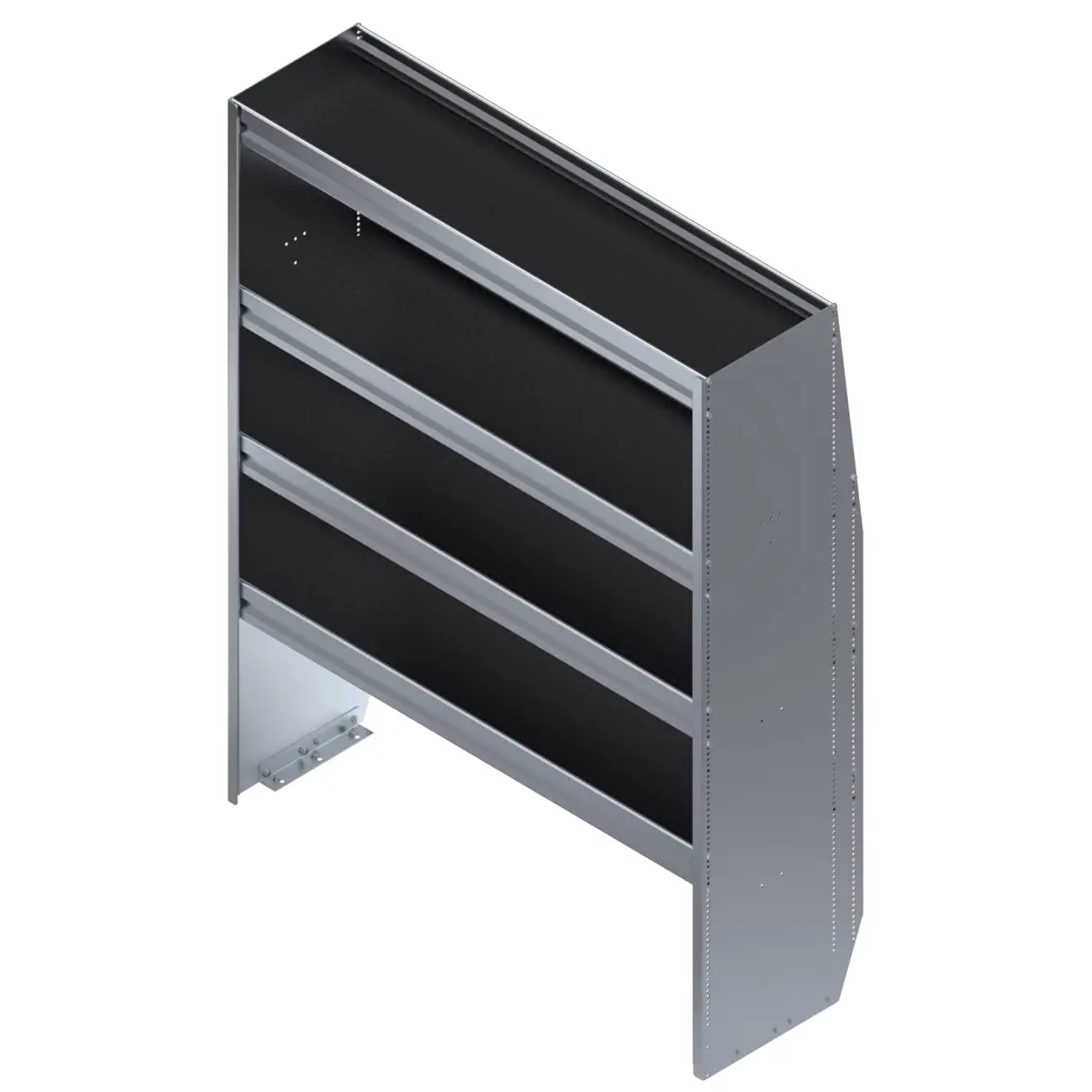 4 Shelf Unit Standard 48"L 16-1/8"D 62"H 1