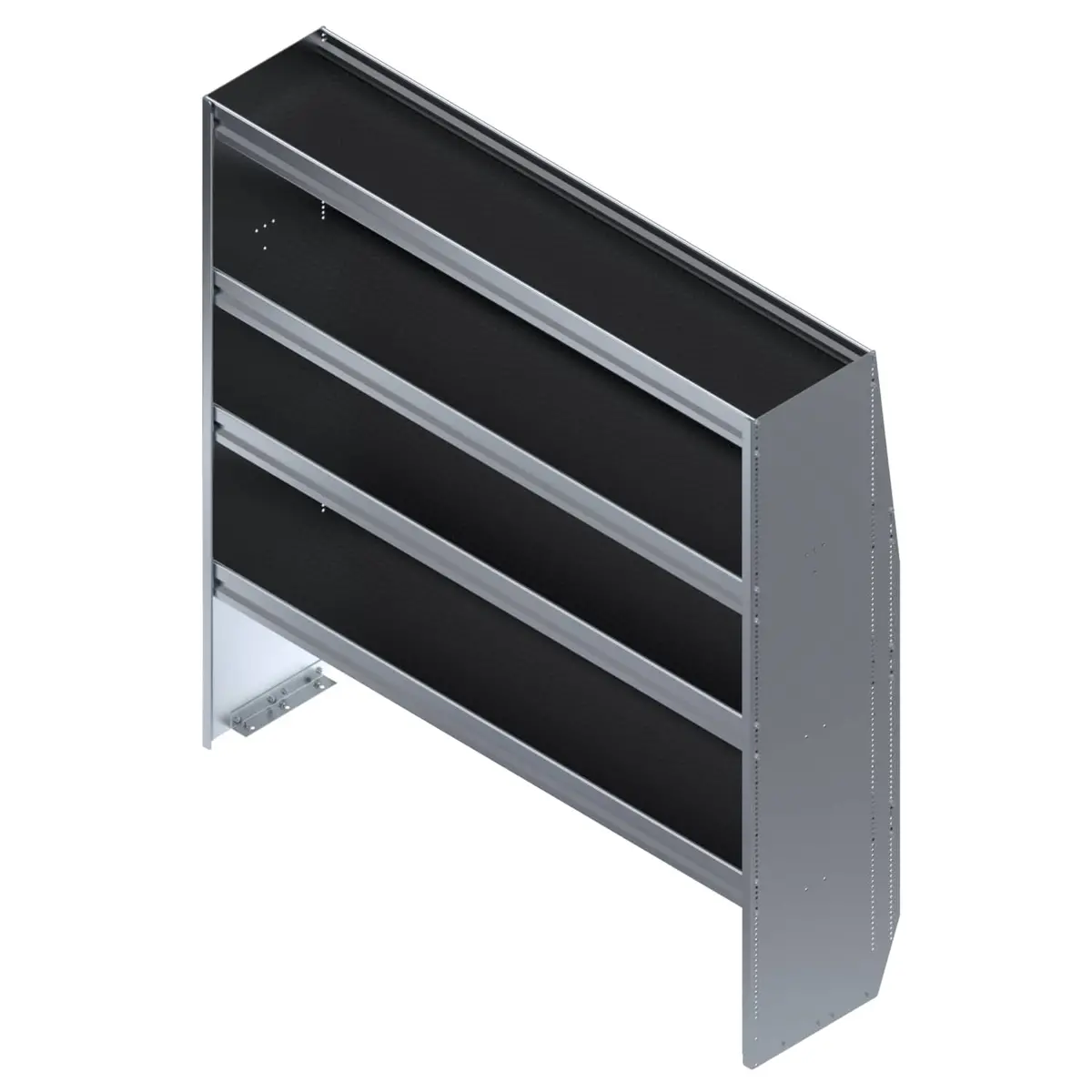 4 Shelf Unit Standard 60"L 16-1/8"D 62"H 1