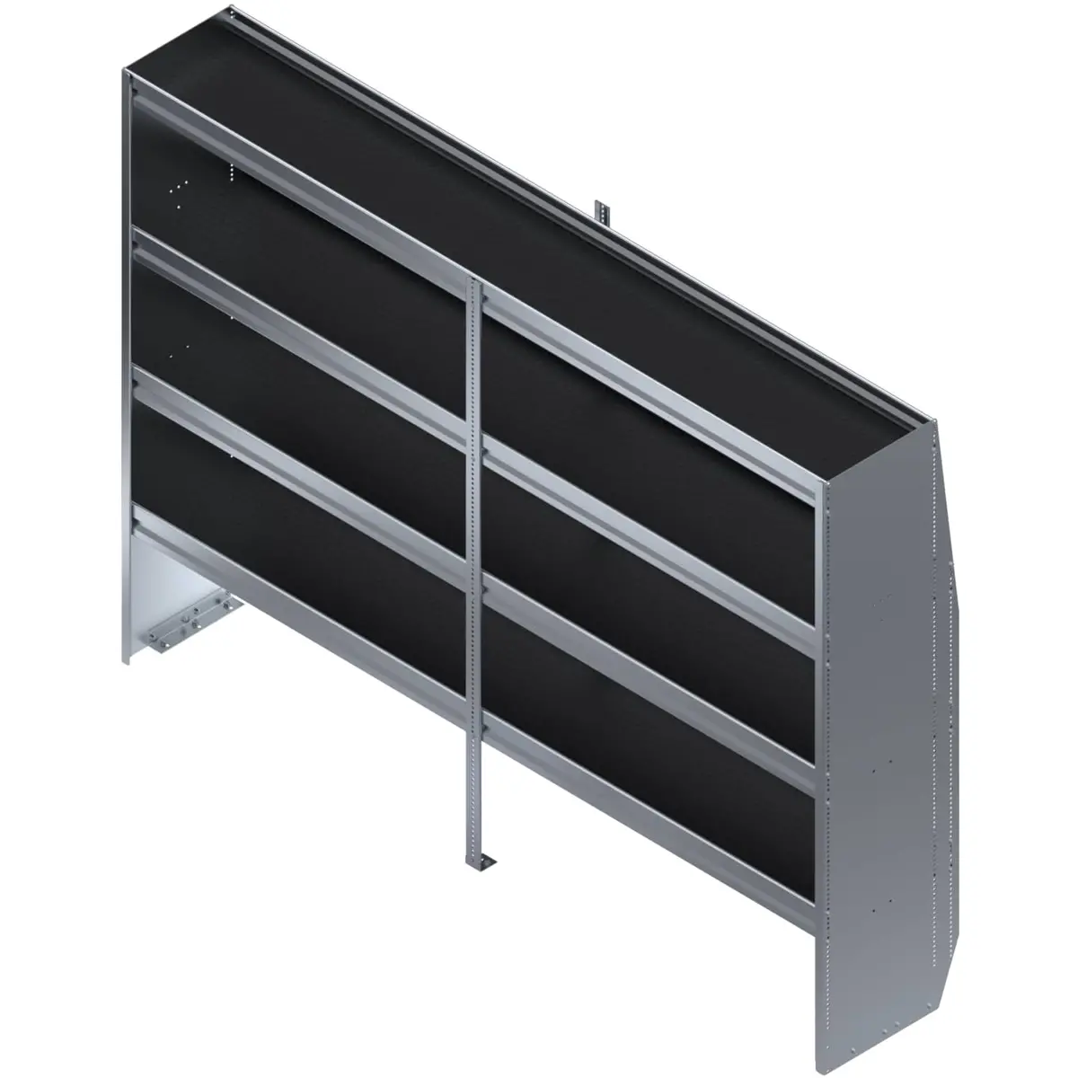 4 Shelf Unit Standard 84"L 16-1/8"D 62"H 1